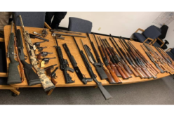 Three arrested, nearly 40 firearms confiscated amid investigation into recent burglaries