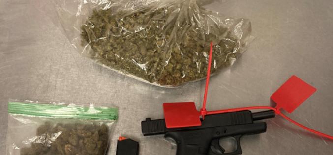Santa Rosa man arrested for possession of a loaded firearm in a public place