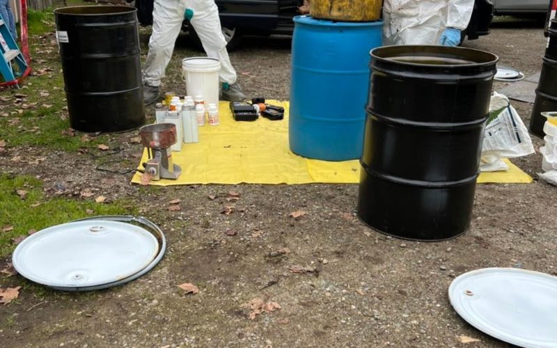 Police: Mail and identity theft investigation leads to discovery of drug lab in Orangevale, two arrested