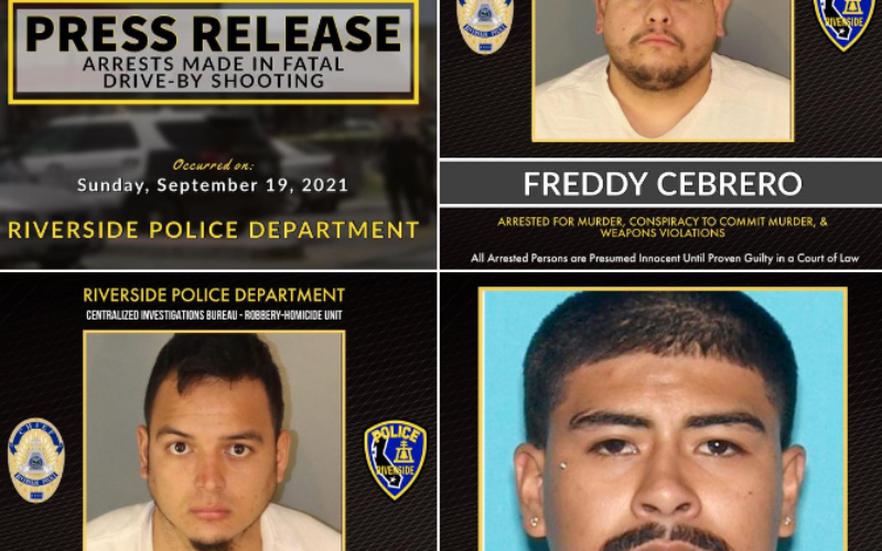 ARRESTS MADE IN FATAL DRIVE-BY SHOOTING