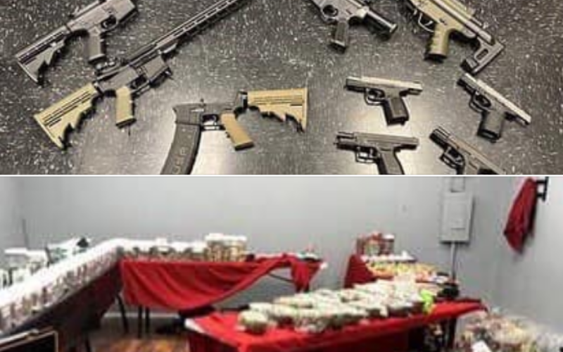 GUNS AND DRUGS OFF THE STREETS!