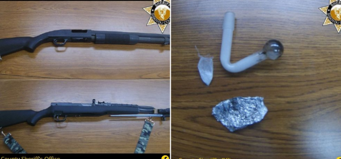 Blazer stuck on railraod tracks results in drug arrest