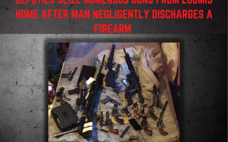 Man fires gun into the ground because “he was upset”