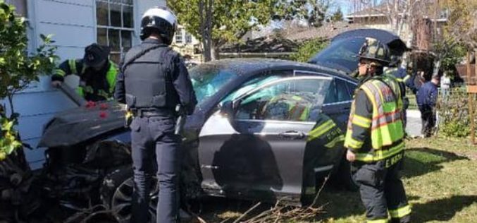 Pair of Thieves Arrested after Crashing Stolen Vehicle