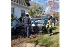 San Mateo PD: Suspects arrested after leading officers on pursuit, crashing stolen car