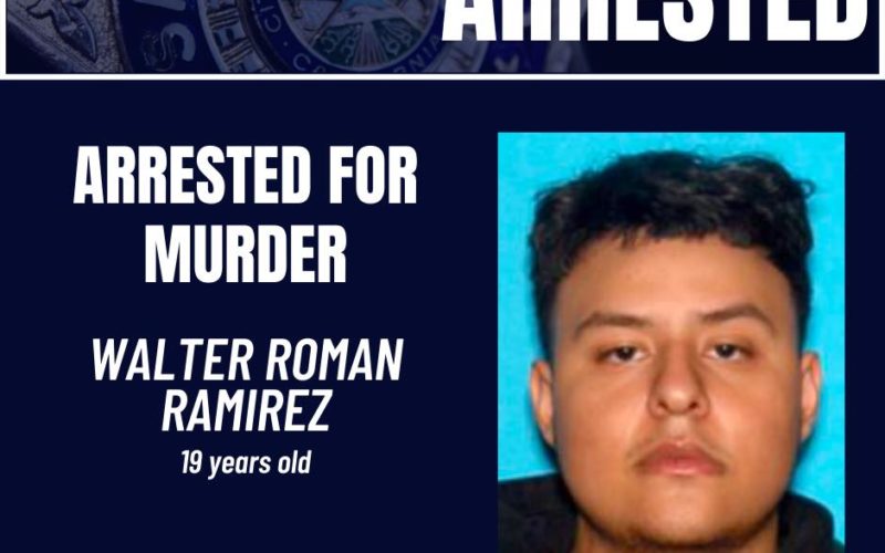 HOMICIDE SUSPECT ARRESTED
