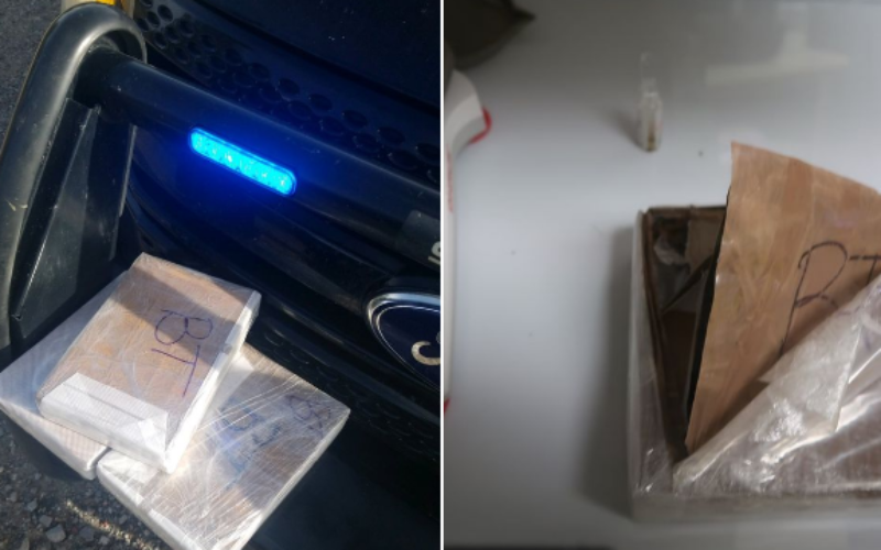 Driving with seven pounds of heroin