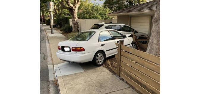 Hit-and-run, vehicle theft suspect apprehended within hours of collision in San Mateo