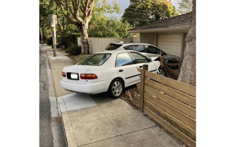 Hit-and-run, vehicle theft suspect apprehended within hours of collision in San Mateo
