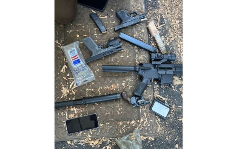 Amador County domestic battery suspect also faces charges of unlawful weapon possession