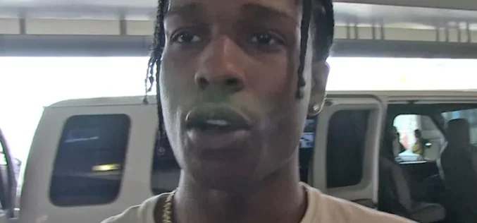 TMZ report: A$AP Rocky charged with assault … For alleged shooting