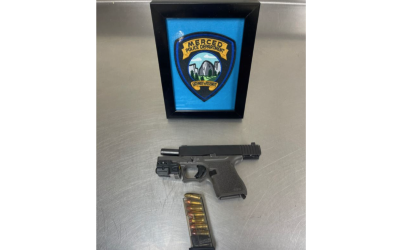 Merced man arrested on domestic violence warrant, weapons charges