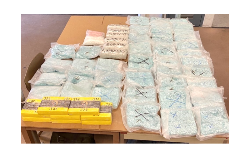 Kern County Narcotics Enforcement Yields Over 100 Pounds of Seized Fentanyl; Two Arrested