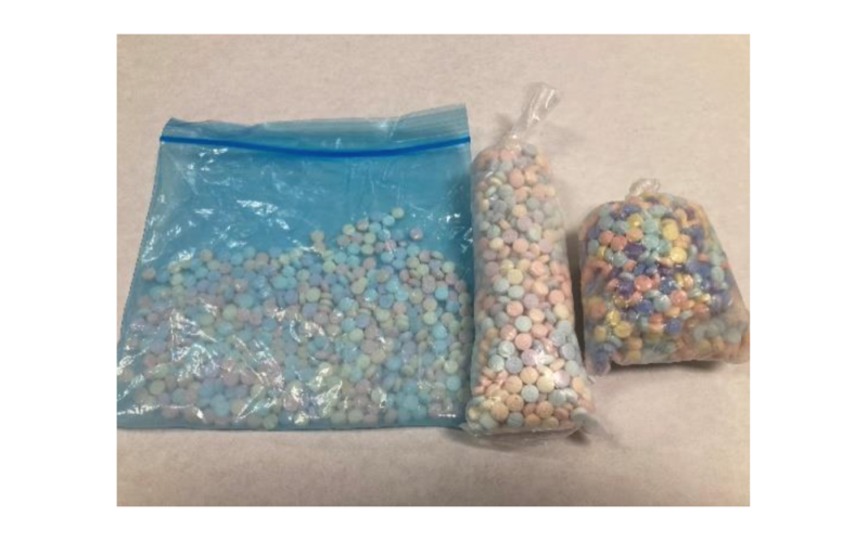 Pasadena Police Seize Large Amount of “Rainbow Fentanyl”