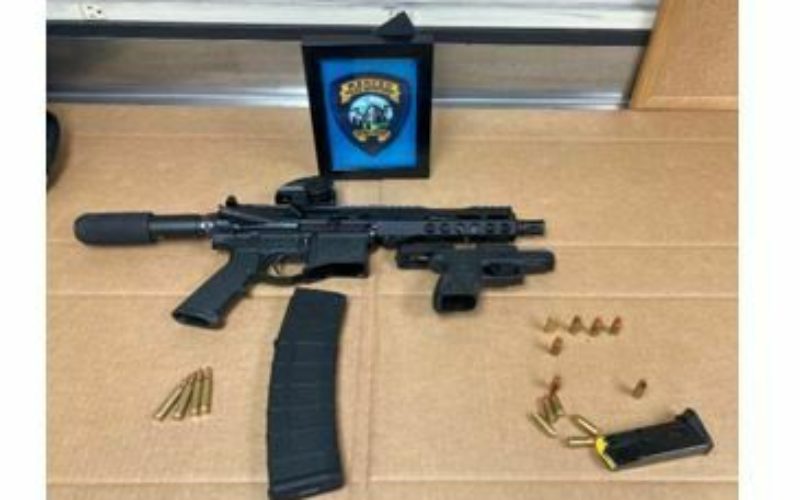 2 Firearms Seized after Foot Pursuit