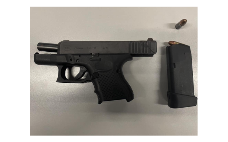 Two Arrested in Connection with Thefts in Colma; Suspect Allegedly Had Unregistered Glock