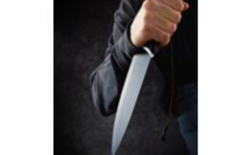 Robbery Suspect arrested after Brandishing Knife