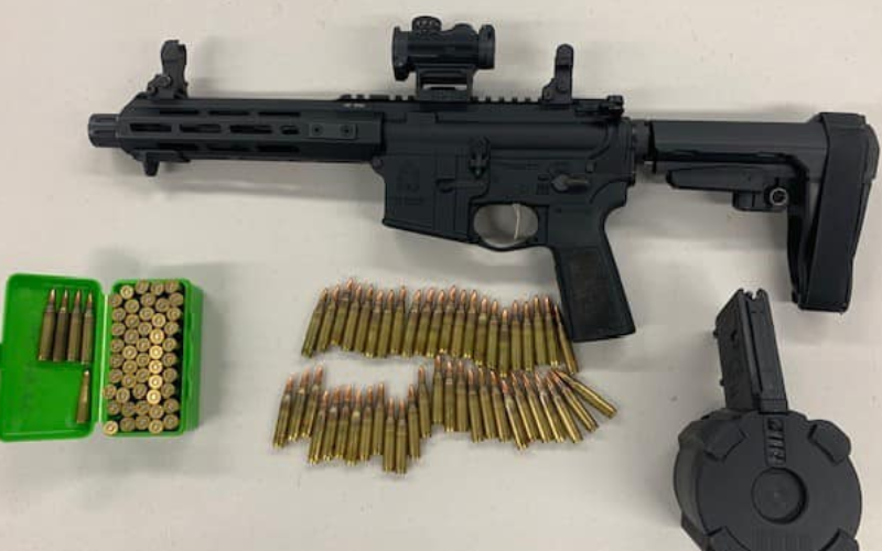 Convicted Felons Arrested with Loaded Assault Weapon in Tulare County