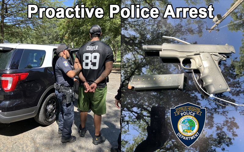 Police Arrest Parolee with Loaded Firearm in Local Park Sweep