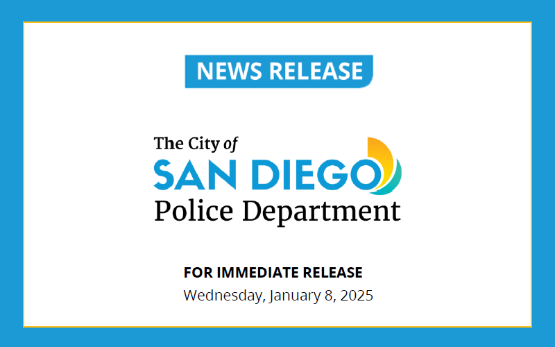 Suspect Arrested in San Diego Homicide Investigation, Second Suspect Still at Large