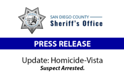 Suspect Charged in Vista Homicide and Attempted Murder Case