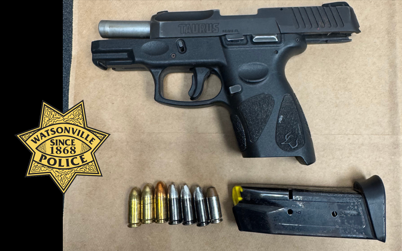 Juvenile Arrested After Foot Chase and Recovery of Loaded Firearm in Watsonville