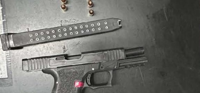 Felon with a Loaded Firearm Arrested Near Ohlone Greenway