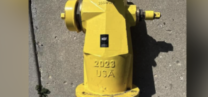 Police Pursuit Leads to Stolen Fire Hydrant