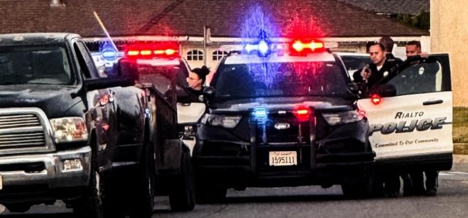 Father and Son Arrested for Possession of Stolen Vehicle in Rialto