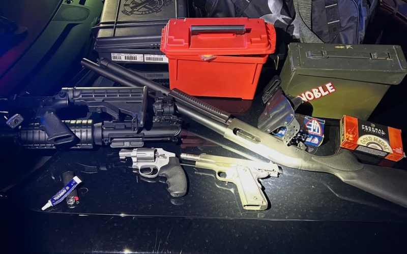 Routine Traffic Stop Yields Cache of Stolen Firearms