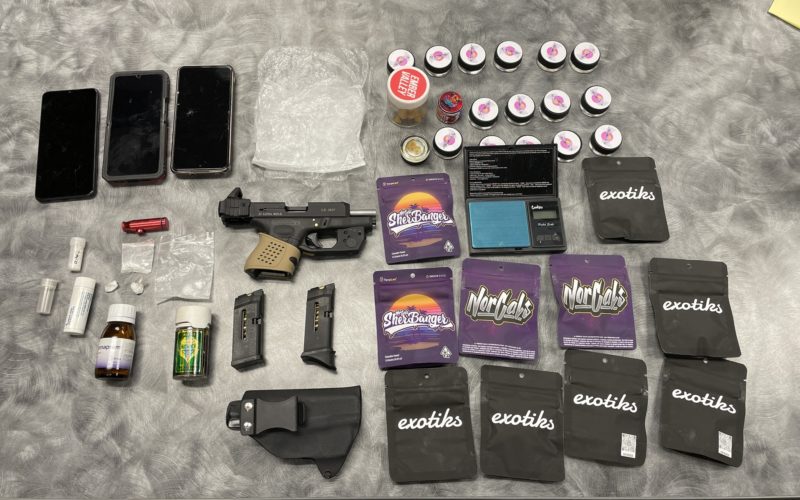 Significant Gun & Drug Arrest Made at Roseville Gas Station