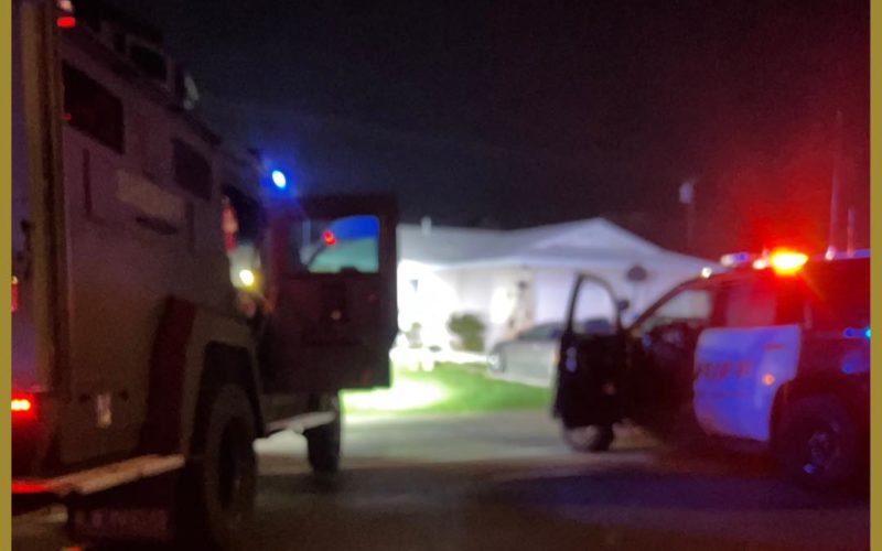 Knife-wielding Man in Custody following hours-long Standoff