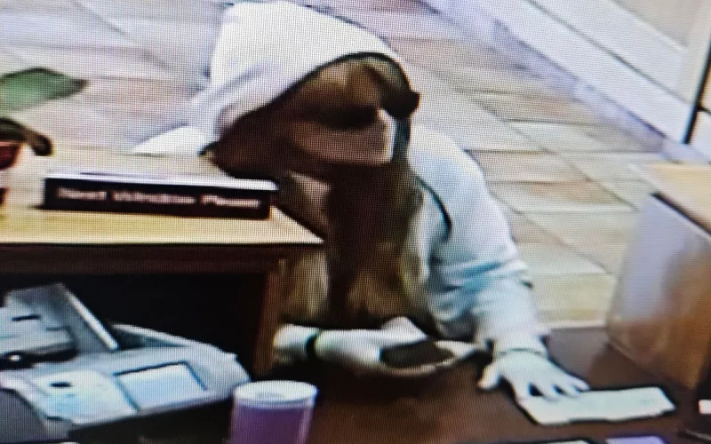 Female Bank Robber Nabbed