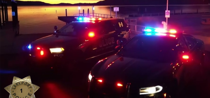Lakeport Police Arrest Suspect in Residential and Business Break-Ins