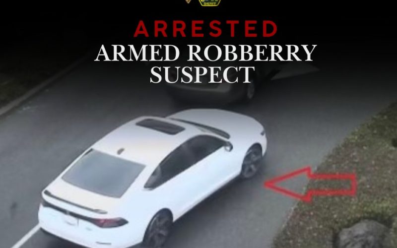 Armed Robbery Suspect Arrested Following Multi-Agency Investigation