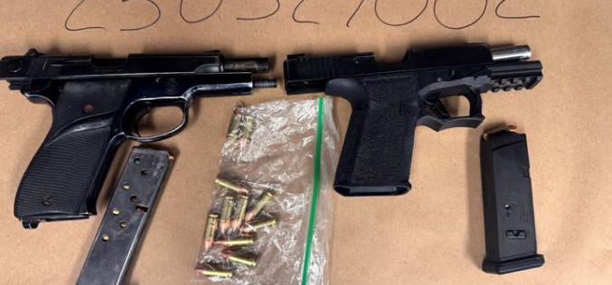 Transient Man Arrested with Loaded Firearms After Fleeing Traffic Stop in Santa Rosa