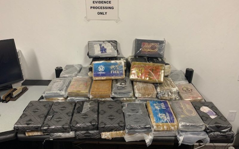 Weed PD Officers Reportedly Seize 170 Lbs. of Cocaine During Traffic Stop