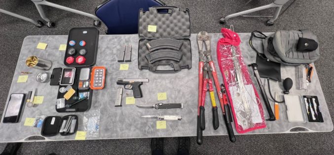 Convicted Felon Arrested in Morro Bay with Loaded Firearm, Suspected Fentanyl, and Burglary Tools