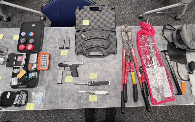 Convicted Felon Arrested in Morro Bay with Loaded Firearm, Suspected Fentanyl, and Burglary Tools