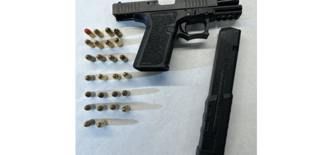 Juvenile Arrested After Allegedly Being Caught with Loaded Gun in Public