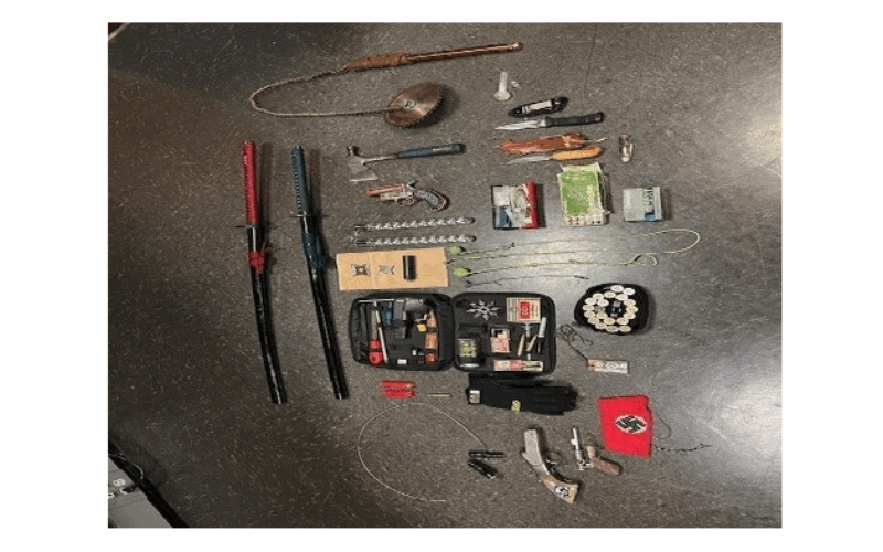 Man Arrested on Litany of Charges After Allegedly Blasting Hole in Apartment Wall with Modified Shotgun