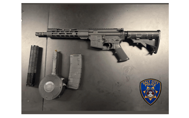 Daly City Woman on Probation Allegedly Caught with Ghost Gun, Ammo
