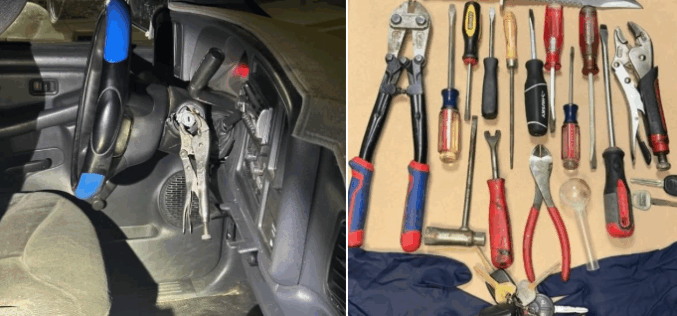 Hollister Police Recover Two Stolen Vehicles During Early Morning Arrest