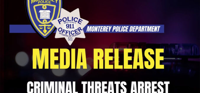Monterey Man Arrested After Domestic Disturbance, Assault Weapon Recovered