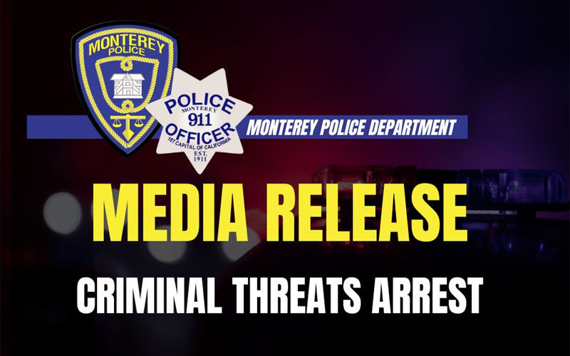 Monterey Man Arrested After Domestic Disturbance, Assault Weapon Recovered