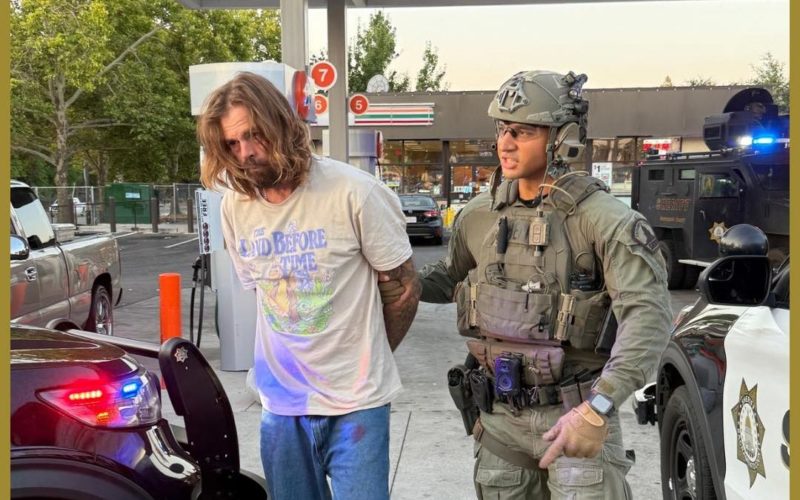 Vandalism Suspect Arrested After Standoff in North Highlands