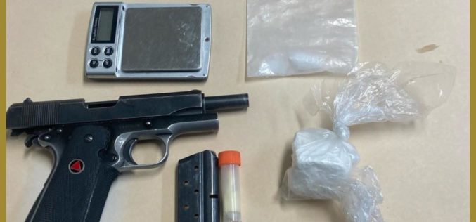 Parolee with Loaded Gun Arrested