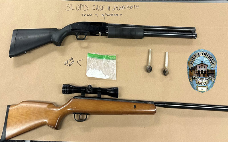 Traffic Stop Leads to Discovery of Ghost Gun in SLO