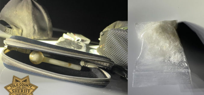 Woodland Deputies Arrest Man for Methamphetamine Possession During Bike Stop