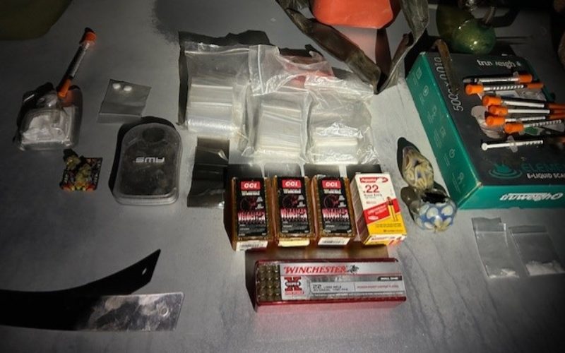 Felon Arrested with Ammunition and Narcotics During Park Enforcement Operation in Red Bluff
